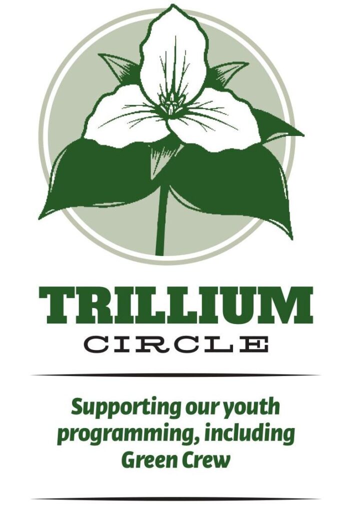 The Trillium Giving circle support the youth programming (including the Green Crew) of the Minnesota Valley property.